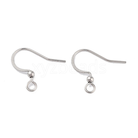 316 Surgical Stainless Steel Earring Hooks STAS-P220-13P-1