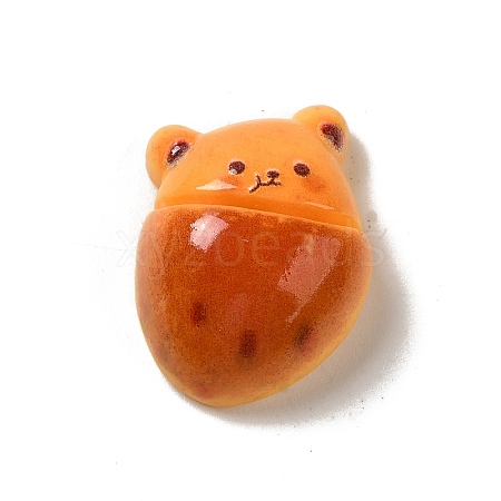 Opaque Resin Imitation Food Decoden Cabochons CRES-A058-01C-1