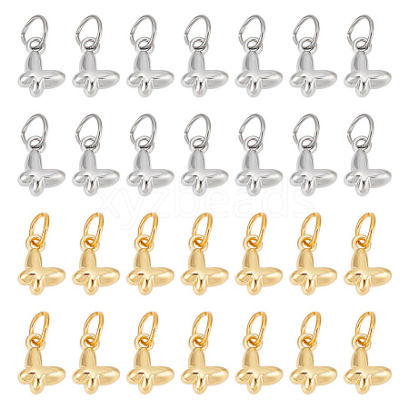 ARRICRAFT 28Pcs 2 Colors Alloy Charms FIND-AR0003-87-1