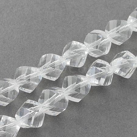 Glass Bead Strands X-GLAA-R042-4x4mm-15-1