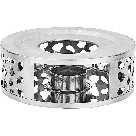 Stainless Steel Teapot Warmer AJEW-WH0143-36-1