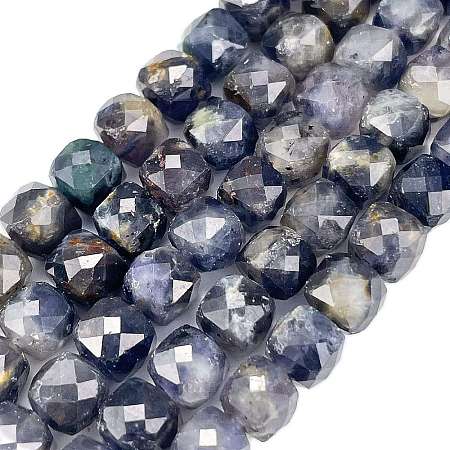 Natural Iolite Beads Strands G-C127-C01-01-1