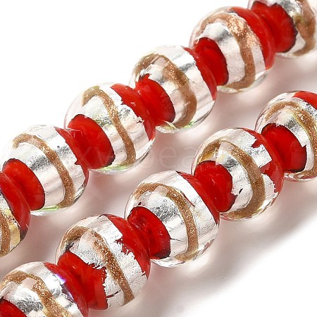 Lampwork Beads Strands LAMP-E036-07A-1