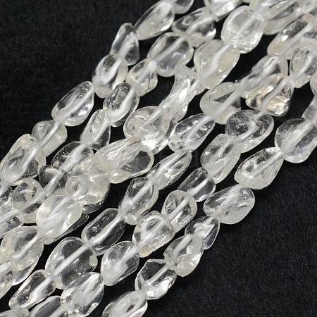 Natural Quartz Crystal Beads Strands G-F521-47-1