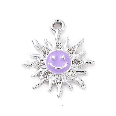 Alloy Enamel Pendants ENAM-P245-01P-05-1