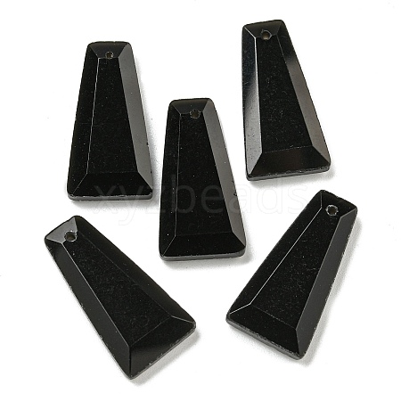 Natural Obsidian Pendants G-G123-02F-1