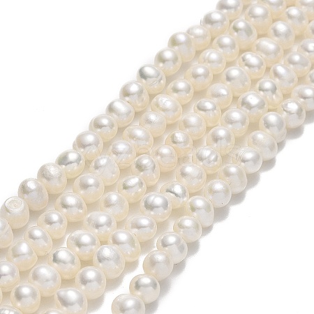 Natural Cultured Freshwater Pearl Beads Strands PEAR-F018-17A-01-1