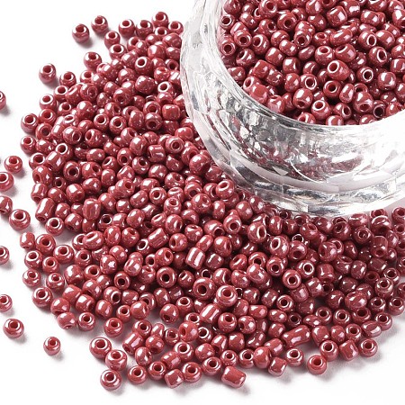 (Repacking Service Available) Glass Seed Beads SEED-C021-4mm-125-1