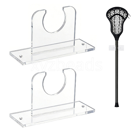 Acrylic Softball Bat Display Stand DIY-WH0504-966-1