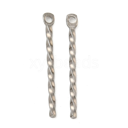 Non-Tarnish Ion Plating(IP) 304 Stainless Steel Pendants STAS-Q323-03C-P-1