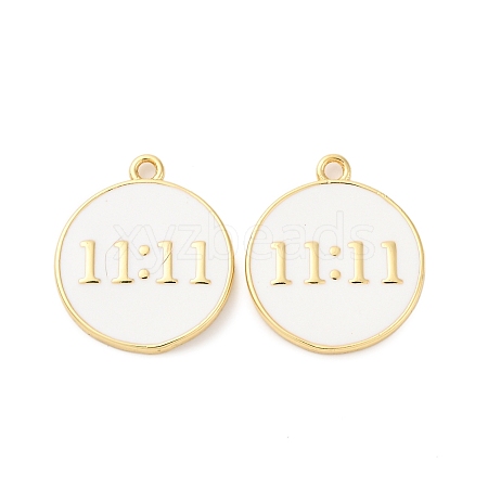 Brass Enamel Pendants KK-F895-16B-G02-1