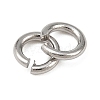 Tarnish Resistant 304 Stainless Steel Open Jump Rings STAS-N015-04-4x0.8mm-4