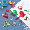 Christmas's Day Pendant Silicone Molds DIY-OC0001-80-3