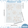 Snowflake Pattern Hotfix Rhinestones DIY-WH0430-205D-2