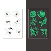 Hallowmas Luminous Glow in the Dark Removable Temporary Water Proof Tattoos Paper Stickers PW-WGAF489-03-1