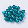 Handmade Silver Foil Lampwork Beads LAMP-J089-P11-1