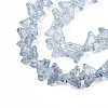 Electroplate Glass Beads Strand EGLA-S188-25-A01-3