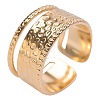 Titanium Steel Open Cuff Rings ME1293-2-1