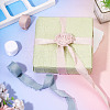 3 Rolls 3 Colors Polyester Frayed Fringe Ribbon OCOR-TA0003-81B-7
