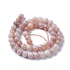 Electroplate Natural Sunstone Beads Strands G-F627-03-C01-2