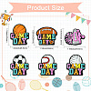 12Pcs 6 Styles Silicone Beads SIL-CJ0003-12-2