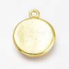 Brass Enamel Pendants KK-H103-01L-G-2