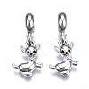 Alloy European Dangle Charms X-MPDL-N039-024-2