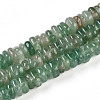 Natural Green Strawberry Quartz Beads Strands G-T141-24-4