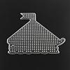 House ABC Plastic Pegboards used for 5x5mm DIY Fuse Beads DIY-Q009-45-1