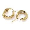 304 Stainless Steel Earrings for Women EJEW-E305-17G-03-2