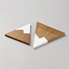 3Pcs Wood Pieces WOOD-WH0029-84B-2