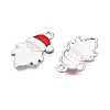 Christmas Theme Alloy Enamel Pendants ENAM-T020-10Z-1