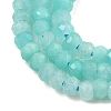 Natural Amazonite Beads Strands G-K376-B01-01-4