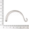 304 Stainless Steel Hook and S-Hook Clasps STAS-U006-01A-P-3