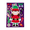 Christmas Mixed Shapes Stickers DIY-G061-09-3