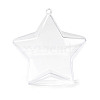 Openable Transparent Plastic Pendants FIND-H029-01C-1