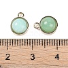 Natural Chrysoprase Pendants G-K372-03G-06-3