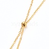 304 Stainless Steel Cable Chain Necklace Making X-AJEW-JB00778-02-2