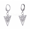 Tarnish Resistant 304 Stainless Steel Leverback Earrings EJEW-JE04185-03-2