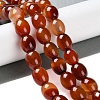 Natural Red Agate Beads Strands G-NH0019-C02-01-4