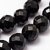 Natural Black Onyx Beads Strands G-N0171-12-16mm-3