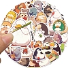 50Pcs PVC Waterproof Stickers PW-WGE2B7D-01-2