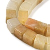 Natural Topaz Jade Beads Strands G-Q1008-B12-3