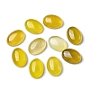 Natural Yellow Agate Cabochons G-A029-01-05-1