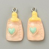 Opaque Resin Pendants FIND-CJC0015-30C-1