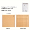 Square Cork Crochet Blocking Board for Handmade DIY Knitting & Crochet PW-WGF4543-04-1