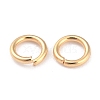 Rack Plating Brass Jump Rings X-KK-O139-18B-G-2