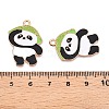 Panda Theme Alloy Enamel Pendants ENAM-T020-34D-3