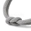 3MM Round Nylon Braided Cord Bracelet Making FB-CBAA152-03G-36-3