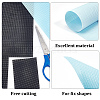 CHGCRAFT 6Pcs 3 Colors Plastic Cross Stitch Fabric Sheet DIY-CA0004-80-5